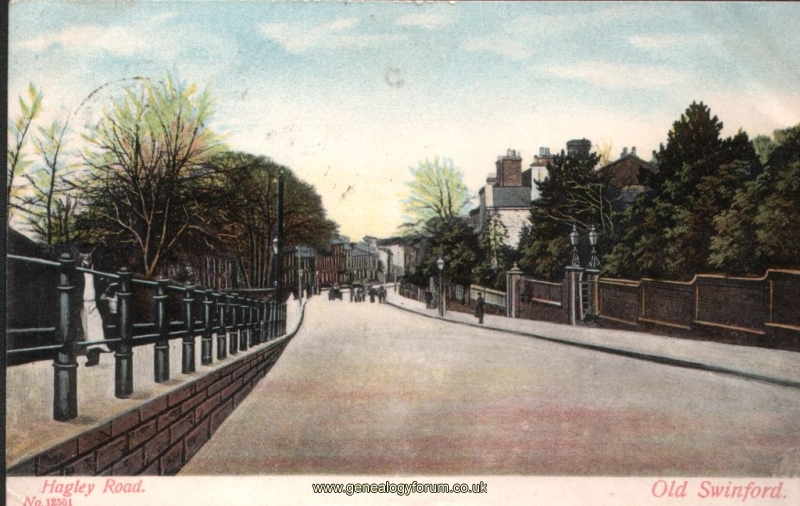 007h - Old Swinford, Hagley Road  C1900