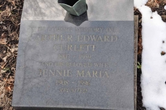Curlett - Arthur Edward, Jennie Maria