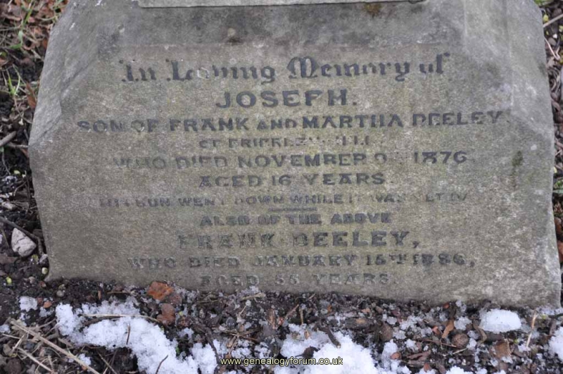 Deeley - Frank (husband of Martha) & their son Joseph
