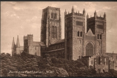 Durham Cathedral - NW View  (C1900)