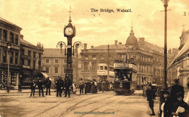 Walsall - The Bridge  C1914