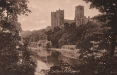 Durham Cathedral - from the River Banks  (C1900)