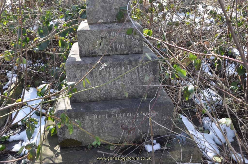 Finney 1 - Martha (wife of Joseph) &  G/son  Noel