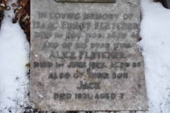 Fletcher - Isaac Ewart, Alice & son Jack