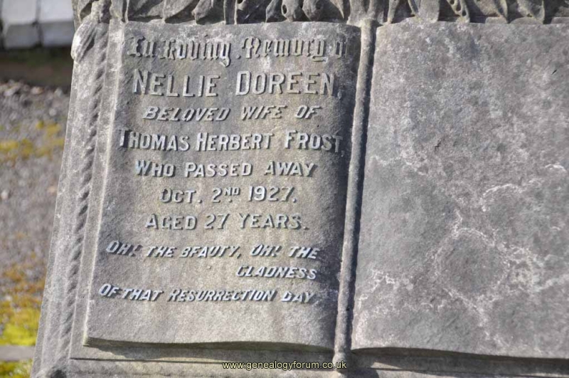 Frost - Nellie Doreen (wife of Thomas Herbert)