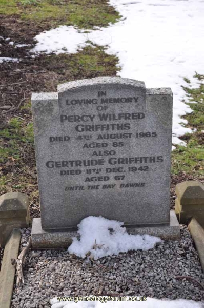 Griffiths - Percy Wilfred, Gertrude