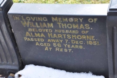 Hartshorne - William, Alma