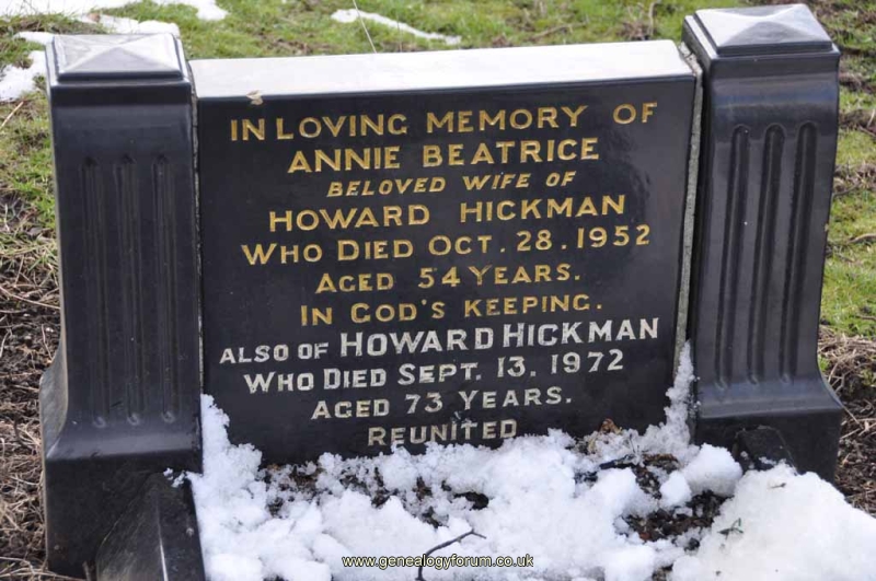 Hickman - Howard, Ann Beatrice