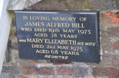 Hill - James Alfred, Mary Elizabeth