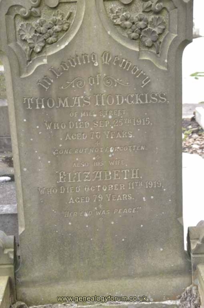 Hodgkiss - Thomas, Elizabeth