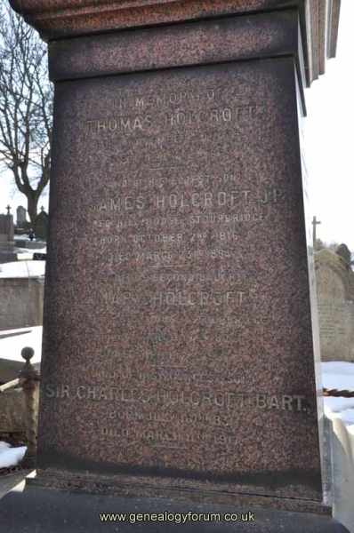 Holcroft 1 - Thomas, James, Mary, Sir Charles