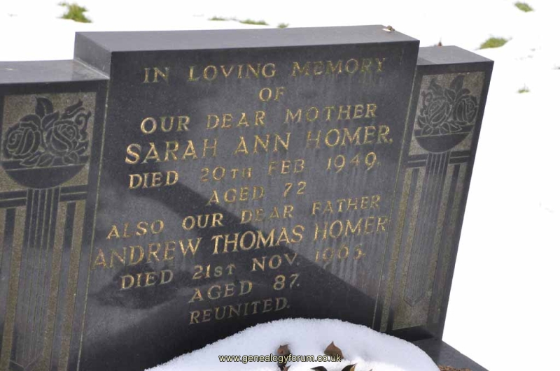 Homer - Andrew Thomas, Sarah Ann