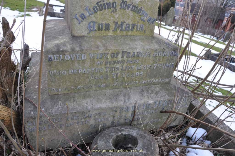 Horton - Frances, Ann Maria