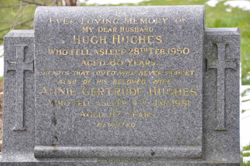 Hughes - Hugh, Annie Gertrude