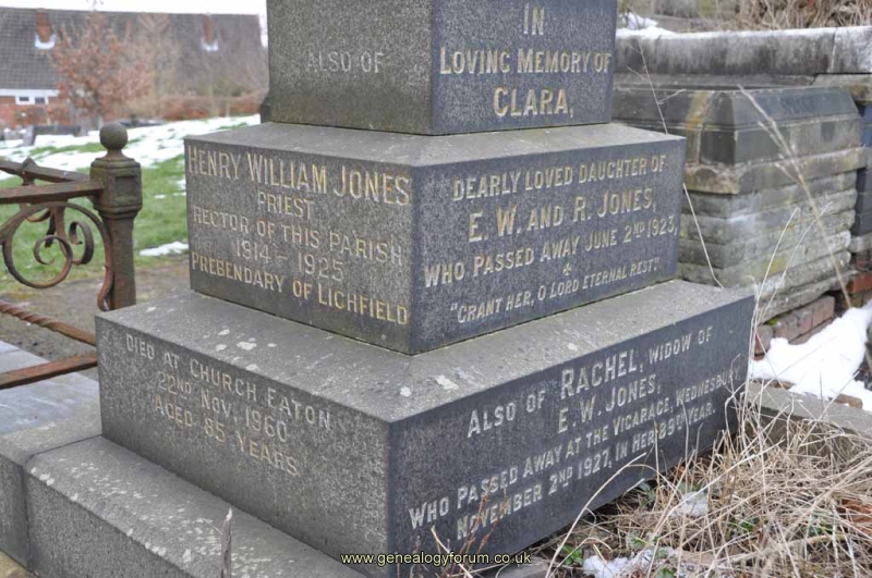 Jones 1 - Henry William