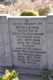 Adams - Louis William, Rosa Lavinia