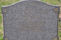 Bate - Josiah, Nancy