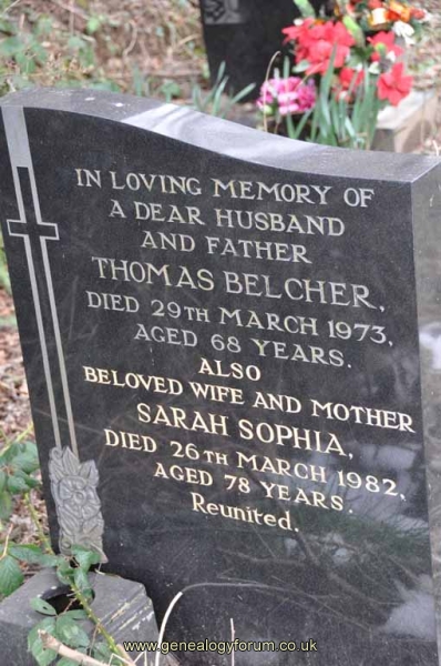 Belcher - Thomas, Sarah