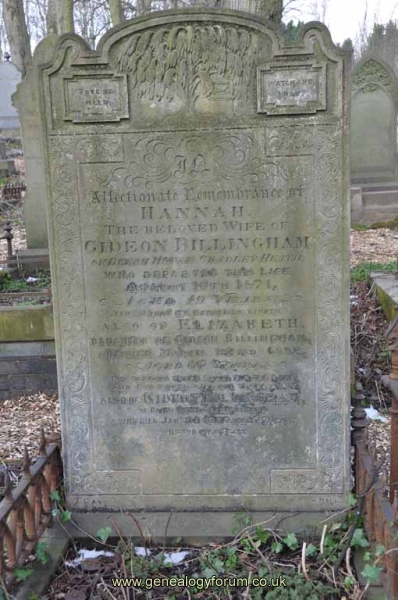 Billingham - Gideon, Hannah & daug Elizabeth