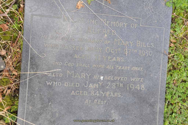 Bills - Alfred, Mary