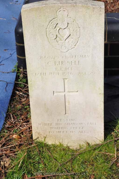 C Russell (Crafstman) KIA