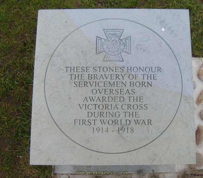 Australian WW1 VCs - Stones of Honour 1b