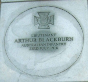 Australian WW1 VCs/Arthur Blackburn - Lietenant