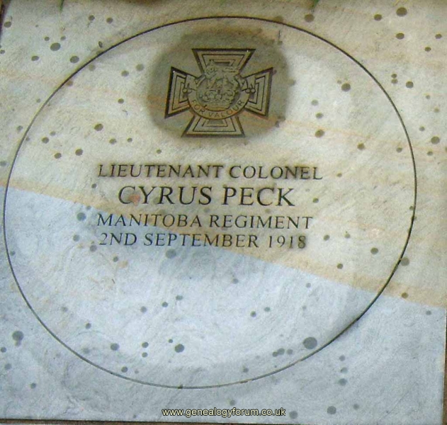 Australian WW1 VCs/Cyrus Peck - Lietenant Colonal