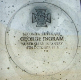 Australian WW1 VCs/George Ingram - Second Lieutenant