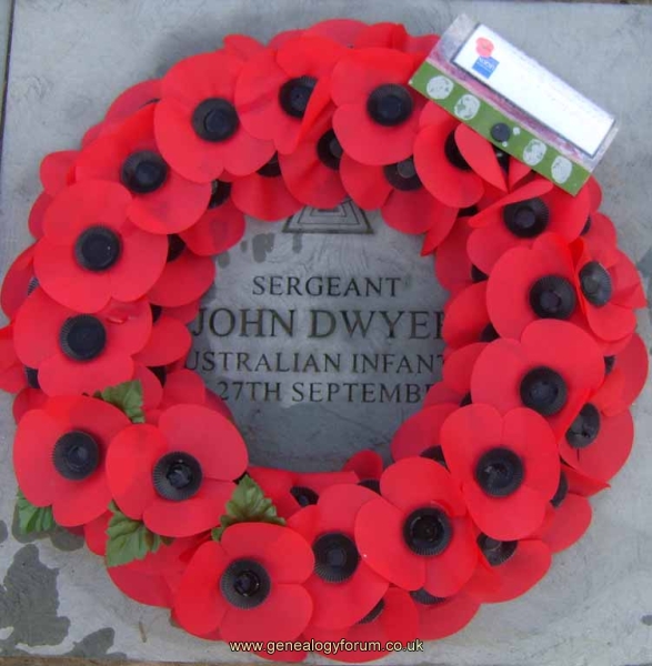 Australian WW1 VCs/John Dwyer - Sergeant