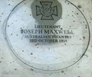 Australian WW1 VCs/Joseph Maxwell - Lieutenant