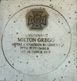 Australian WW1 VCs/Milton Gregg - Lieutenant