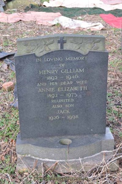 Gilliam - Henry, Annie Elizabeth & son Jack