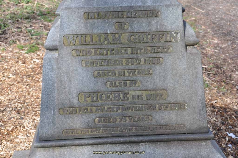 Griffin - William, Phoebe