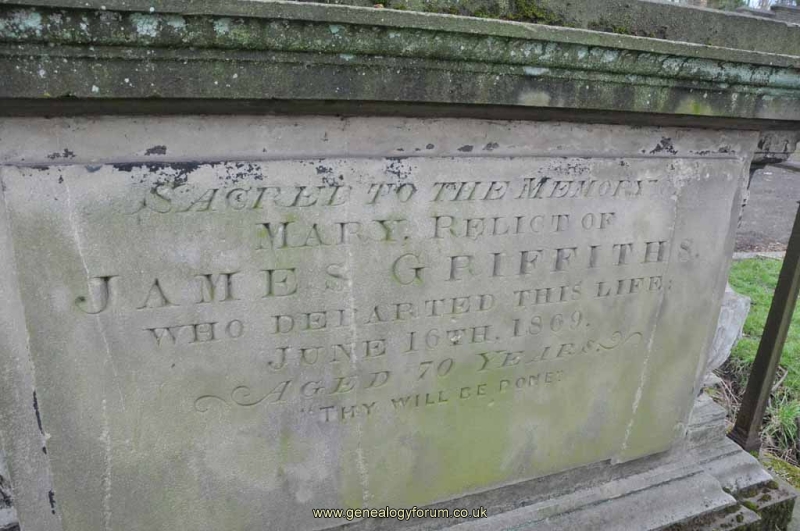 Griffiths 1 - Mary (wife of James)