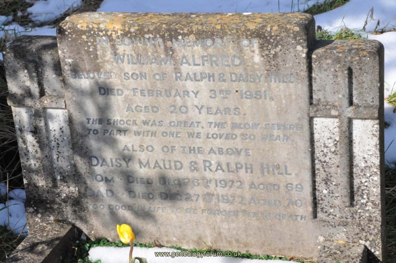 Hill - Ralph, Daisy Maud & son William Alfred