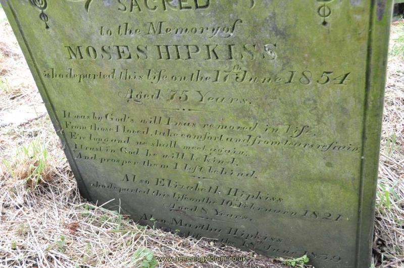 Hipkiss - Moses & Martha & Elizabeth