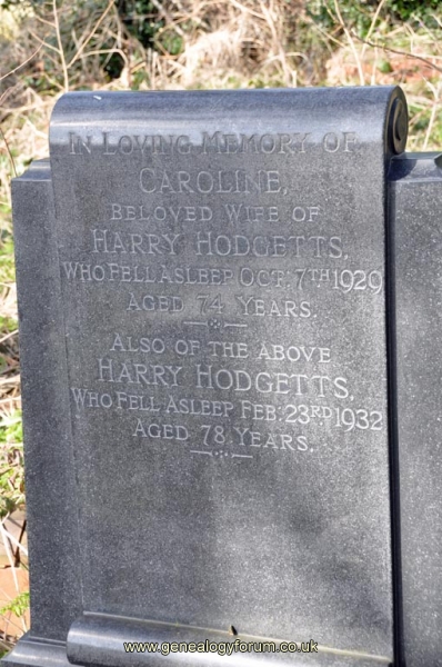Hodgetts - Harry, Caroline