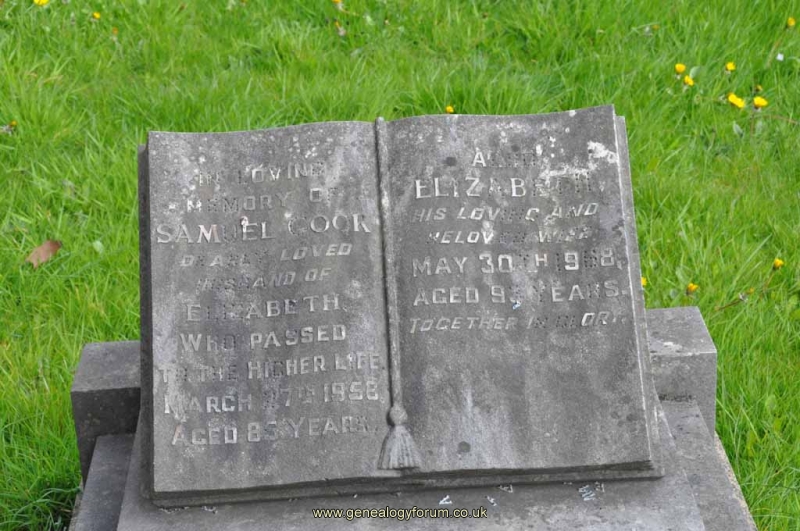 Cook - Samuel, Elizabeth