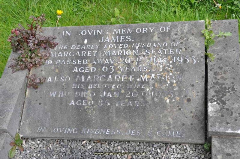 Slater - James, Margaret Marion