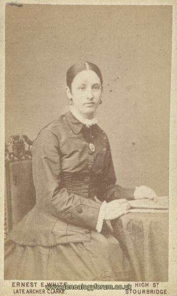 Elizabeth Darby born 1859 Cradley Heath