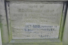 Yardley 1 - Edwin & sister Mary Ann