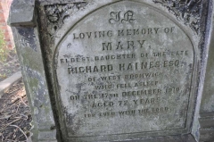 Haines 1 - Mary (daug of Richard)