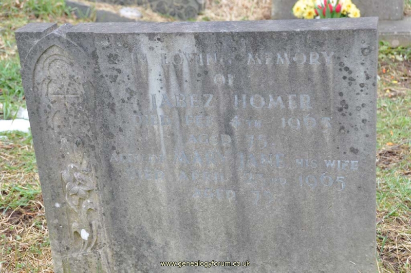 Homer - Jabez, Mary Jane