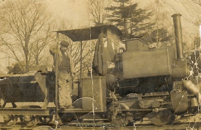 Daniel Faulkner born 1873 - at Work