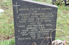Lee - James Thomas, Sarah