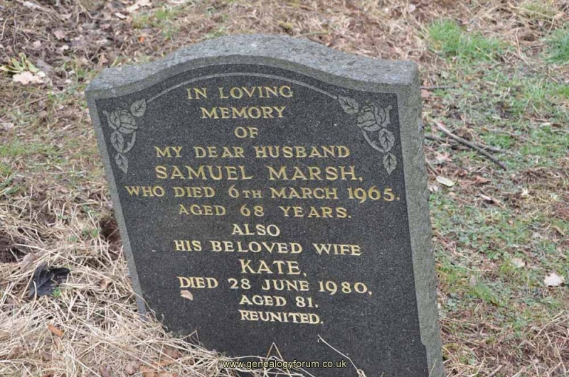 Marsh - Samuel, Kate