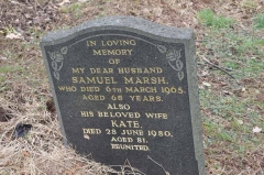 Marsh - Samuel, Kate