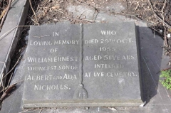 Nicholls 1 - William Ernest
