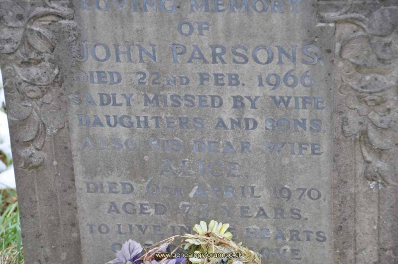 Parsons - John, Alice